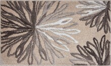 Badematte >ART< in taupe/beige, 100% Polyacryl...