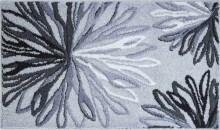 Badematte >ART< in anthrazit/grau, 100% Polyacryl...