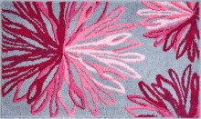Badematte >ART< in rosé/grau, 100% Polyacryl...