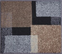 Badematte >ATALA< in taupe, 100% Polyacryl...