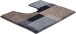 Badematte >ATALA< in taupe, 100% Polyacryl SUPERSOFT - 60x50x2cm (LxBxH)