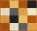 Badematte >BONA< in gelb, 100% Polyacryl SUPERSOFT - 60x50x2cm (LxBxH)