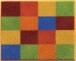 Badematte >BONA< in multicolor , 100% Polyacryl SUPERSOFT - 60x50x1,8cm (LxBxH)