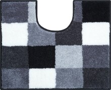 Badematte >BONA< in grau, 100% Polyacryl SUPERSOFT...