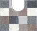 Badematte >BONA< in flanell, 100% Polyacryl SUPERSOFT - 60x50x2cm (LxBxH)