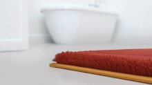 Badematte >BONA< in multicolor , 100% Polyacryl SUPERSOFT - 100x60x1,8cm (LxBxH)