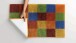 Badematte >BONA< in multicolor , 100% Polyacryl SUPERSOFT - 140x80x1,8cm (LxBxH)