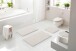 Badematte >CAFFI< in natur, 100% Polyester MAGICSOFT - 60x50x1,8cm (LxBxH)