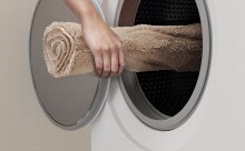 Badematte >CAFFI< in beige, 100% Polyester MAGICSOFT - 60x50x1,8cm (LxBxH)