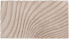 Badematte >CAFFI< in beige, 100% Polyester...