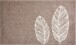 Badematte >DUETTO< in taupe, 100% Polyacryl SUPERSOFT - 100x60x2cm (LxBxH)