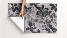 Badematte >UMBRIA< in taupe, 100% Polyacryl SUPERSOFT - 100x60x1,8cm (LxBxH)