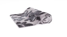 Badematte >UMBRIA< in taupe, 100% Polyacryl SUPERSOFT - 120x70x1,8cm (LxBxH)