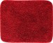 Badematte >MELANGE< in rubin, 100% Polyacryl ULTRASOFT - 60x50x2,7cm (LxBxH)