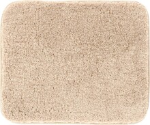 Badematte >MELANGE< in beige, 100% Polyacryl...