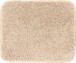 Badematte >MELANGE< in beige, 100% Polyacryl ULTRASOFT - 60x50x2,7cm (LxBxH)