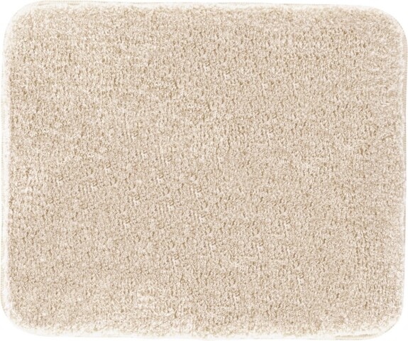 Badematte >MELANGE< in champagner, 100% Polyacryl ULTRASOFT - 60x50x2,7 (LxBxH)