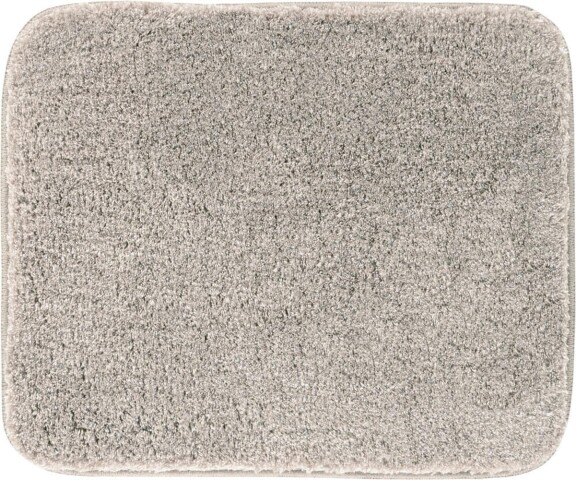 Badematte >MELANGE< in taupe, 100% Polyacryl ULTRASOFT - 60x50x2,7cm (LxBxH)