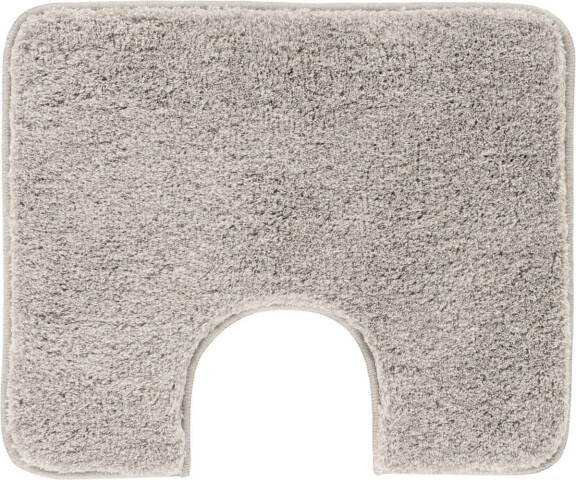 Badematte >MELANGE< in taupe, 100% Polyacryl ULTRASOFT - 60x50x2,7cm (LxBxH)