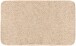 Badematte >MELANGE< in beige, 100% Polyacryl ULTRASOFT - 80x50x2,7cm (LxBxH)
