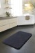 Badematte >MELANGE< in granit, 100% Polyacryl ULTRASOFT - 100x60x2,7cm (LxBxH)