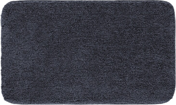 Badematte >MELANGE< in granit, 100% Polyacryl ULTRASOFT - 120x70x2,7cm (LxBxH)