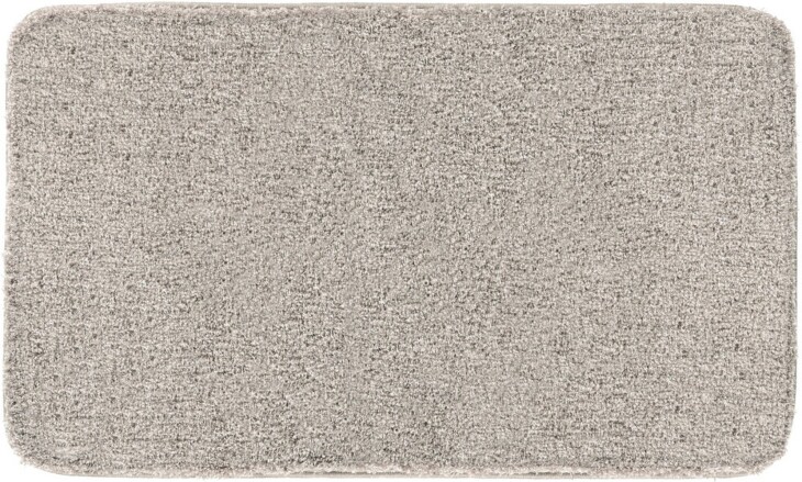 Badematte >MELANGE< in taupe, 100% Polyacryl ULTRASOFT - 120x70x2,7cm (LxBxH)