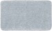 Badematte >MELANGE< in silber, 100% Polyacryl ULTRASOFT - 140x80x2,7cm (LxBxH)