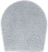 Badematte >MELANGE< in silber, 100% Polyacryl ULTRASOFT - 50x47x2,7cm (LxBxH)