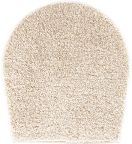 Badematte >MELANGE< in champagner, 100% Polyacryl ULTRASOFT - 50x47x2,7 (LxBxH)