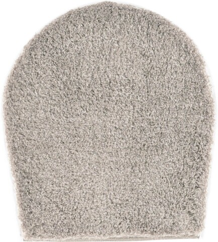 Badematte >MELANGE< in taupe, 100% Polyacryl ULTRASOFT - 50x47x2,7cm (LxBxH)