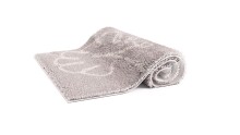 Badematte >LEVANA< in beige, 100% Polyacryl SUPERSOFT - 60x50x1,8cm (LxBxH)