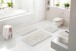 Badematte >LEVANA< in natur, 100% Polyacryl SUPERSOFT - 60x50x1,8cm (LxBxH)
