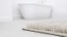 Badematte >LEVANA< in natur, 100% Polyacryl SUPERSOFT - 60x50x1,8cm (LxBxH)