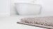 Badematte >LEVANA< in beige, 100% Polyacryl SUPERSOFT - 100x60x1,8cm (LxBxH)
