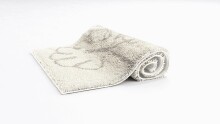 Badematte >LEVANA< in natur, 100% Polyacryl SUPERSOFT - 100x60x1,8cm (LxBxH)