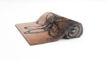 Badematte >LUSIA< in taupe, 100% Polyacryl SUPERSOFT - 120x70x1,8cm (LxBxH)