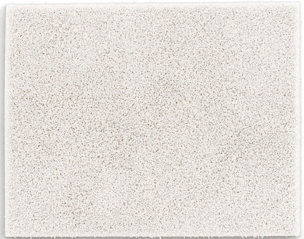 Badematte >MOLENA< in kiesel, 100% Polyester MAGICSOFT - 60x50x2,8cm (LxBxH)