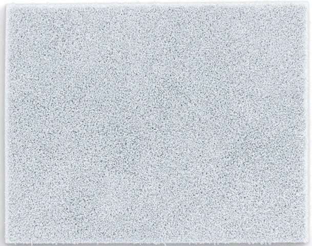 Badematte >MOLENA< in grau, 100% Polyester MAGICSOFT - 60x50x2,8cm (LxBxH)