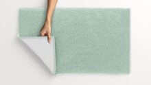 Badematte >MOLENA< in salbei, 100% Polyester MAGICSOFT - 60x50x2,8cm (LxBxH)