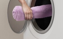Badematte >MOLENA< in lavendel, 100% Polyester MAGICSOFT - 60x50x2,8cm (LxBxH)
