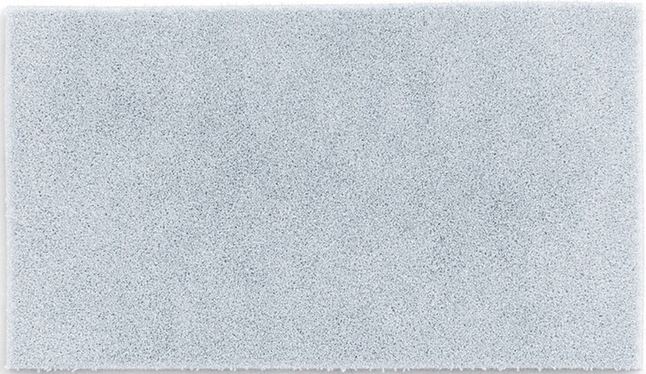 Badematte >MOLENA< in grau, 100% Polyester MAGICSOFT - 100x60x2,8cm (LxBxH)