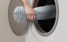 Badematte >MOLENA< in grau, 100% Polyester MAGICSOFT - 100x60x2,8cm (LxBxH)