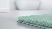 Badematte >MOLENA< in salbei, 100% Polyester MAGICSOFT - 100x60x2,8cm (LxBxH)