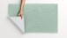 Badematte >MOLENA< in salbei, 100% Polyester MAGICSOFT - 100x60x2,8cm (LxBxH)