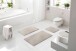Badematte >MOLENA< in cappuccino, 100% Polyester MAGICSOFT - 120x70x2,8 (LxBxH)
