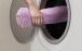 Badematte >MOLENA< in lavendel, 100% Polyester MAGICSOFT - 120x70x2,8cm (LxBxH)