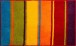 Badematte >SUMMERTIME< in multicolor, 100% Polyacryl SUPERSOFT - 90x60x2 (LxBxH)