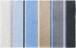 Badematte >SUMMERTIME< in blau, 100% Polyacryl SUPERSOFT - 90x60x1,8cm (LxBxH)