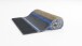 Badematte >SUMMERTIME< in blau, 100% Polyacryl SUPERSOFT - 90x60x1,8cm (LxBxH)